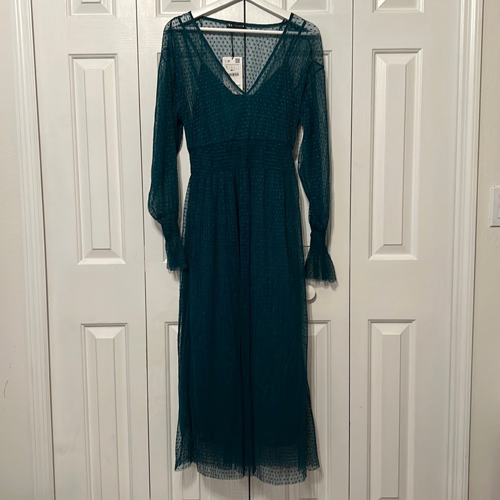 ZARA long dress. Size S. Could fit M/L too.